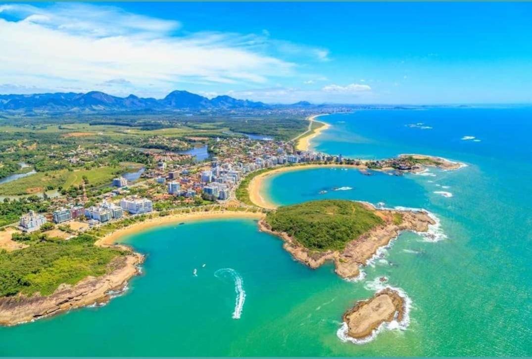 Apt Encantador Praia Do Morro 20 Metros Da Praia. Apartment Guarapari Bagian luar foto